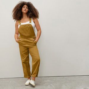 SOLD EUC Everlane The Canvas Overalls - Mustard Yellow - 6